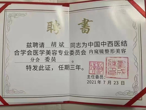 安美星河整形医院胡斌医生简介(图2)